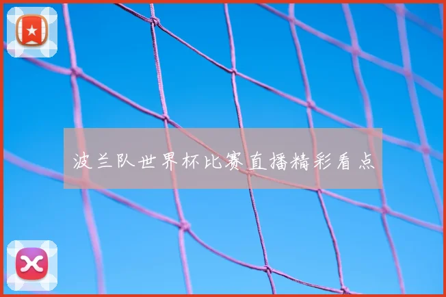 波兰队世界杯比赛直播精彩看点